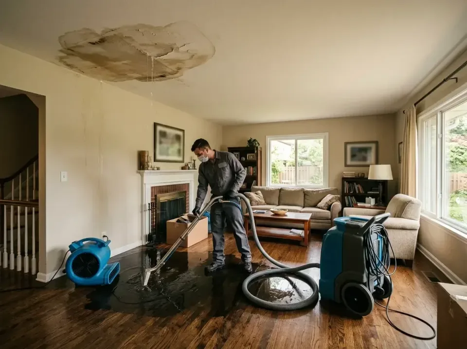 attic-pipe-burst-ceiling-drip-008 — frequently asked questions, Water Damage Restoration & Carpet Care in Ledgewood, NJ